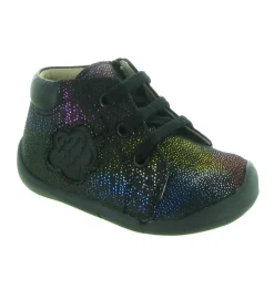 pre marche du 16 au 23 - - bebe fille - Cuir - Noir - Kickers