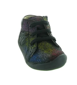 pre marche du 16 au 23 - - bebe fille - Cuir - Noir - Kickers