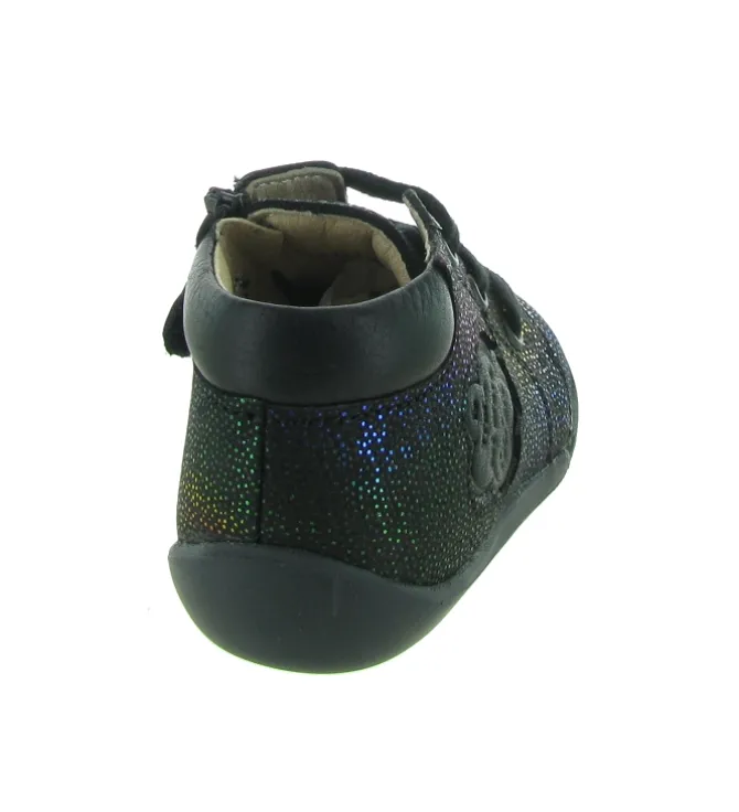 pre marche du 16 au 23 - - bebe fille - Cuir - Noir - Kickers