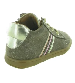 pre marche du 16 au 23 - - bebe fille - Cuir - Gris - Bellamy