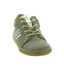 pre marche du 16 au 23 - - bebe fille - Cuir - Gris - Bellamy