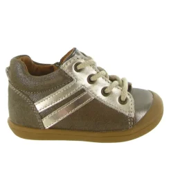 pre marche du 16 au 23 - - bebe fille - Cuir - Gris - Bellamy