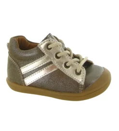 pre marche du 16 au 23 - - bebe fille - Cuir - Gris - Bellamy