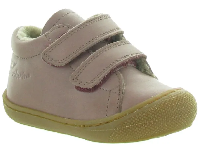 pre marche du 16 au 23 - - bebe fille - Cuir - Rose - Naturino