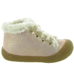 pre marche du 16 au 23 - - bebe fille - Cuir - Rose - Naturino