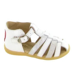 pre marche du 16 au 23 - - bebe fille - Cuir - Beige - Babybotte