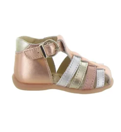 pre marche du 16 au 23 - - bebe fille - Cuir - Rose - Bellamy
