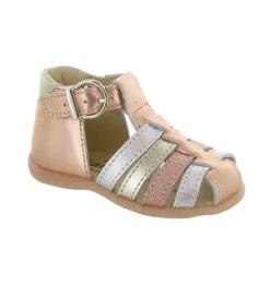 pre marche du 16 au 23 - - bebe fille - Cuir - Rose - Bellamy