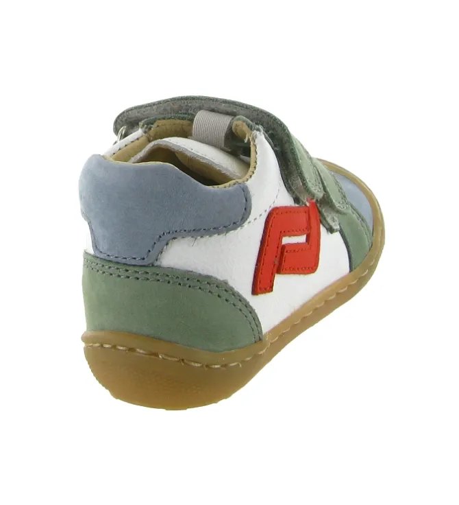 pre marche du 16 au 23 - - bebe garcon - Cuir - Kaki - Bellamy