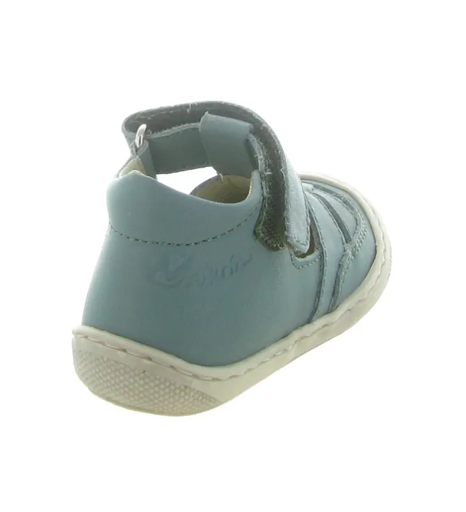 pre marche du 16 au 23 - - bebe garcon - Cuir - Kaki - Naturino