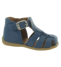 pre marche du 16 au 23 - - bebe garcon - Cuir - Bleu - Bellamy
