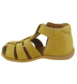 pre marche du 16 au 23 - - bebe garcon - Cuir - Jaune - Bellamy