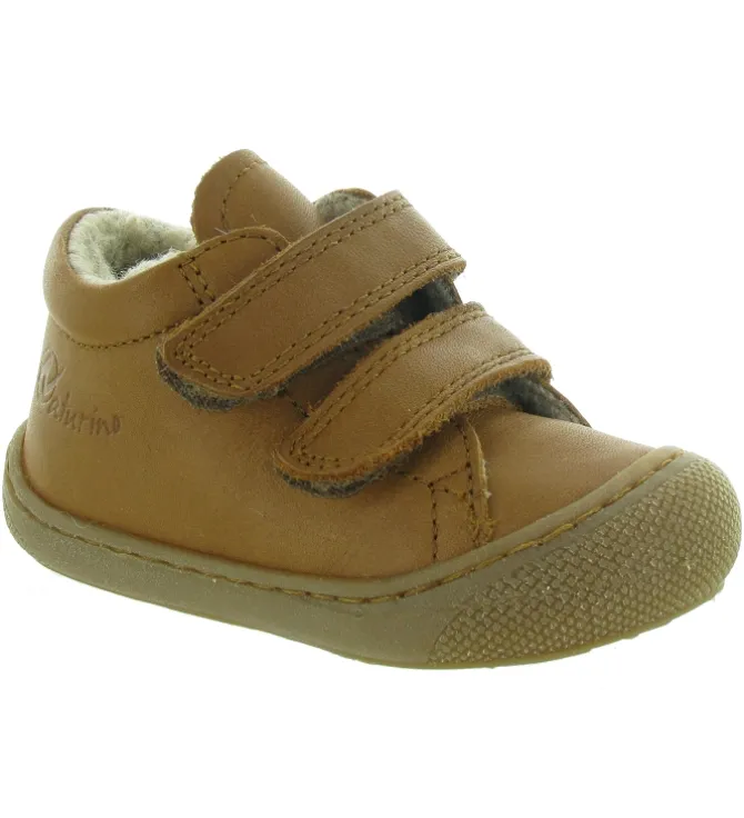 pre marche du 16 au 23 - - bebe garcon - Cuir - Camel - Naturino