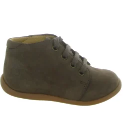 pre marche du 16 au 23 - - bebe garcon - Cuir - Taupe - Pom d api