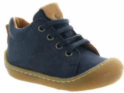 pre marche du 16 au 23 - - bebe garcon - Cuir - Bleu - Babybotte