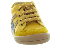 pre marche du 16 au 23 - - bebe garcon - Cuir - Jaune - Babybotte