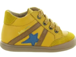 pre marche du 16 au 23 - - bebe garcon - Cuir - Jaune - Babybotte