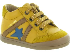 pre marche du 16 au 23 - - bebe garcon - Cuir - Jaune - Babybotte