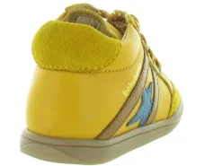 pre marche du 16 au 23 - - bebe garcon - Cuir - Jaune - Babybotte