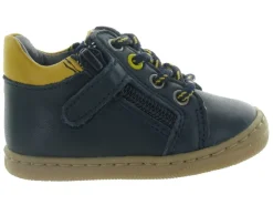 pre marche du 16 au 23 - - bebe garcon - Cuir - Bleu - Bellamy
