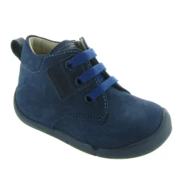 pre marche du 16 au 23 - - bebe garcon - Cuir - Bleu Marine - Kickers