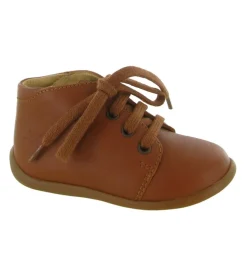 pre marche du 16 au 23 - - bebe garcon - Cuir - Marron - Pom d api
