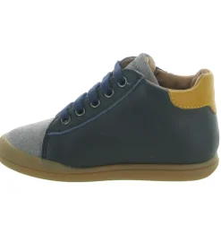 pre marche du 16 au 23 - - bebe garcon - Cuir - Bleu - Babybotte
