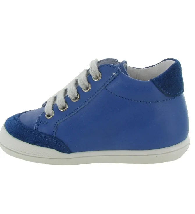 pre marche du 16 au 23 - - bebe garcon - Cuir - Bleu - Babybotte