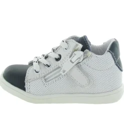 pre marche du 16 au 23 - - bebe garcon - Cuir - Blanc - Bellamy