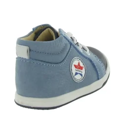 pre marche du 16 au 23 - - bebe garcon - Cuir - Bleu - Bellamy