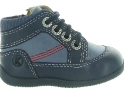 pre marche du 16 au 23 - - bebe garcon - Nubuck - Gris - Kickers