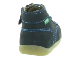 pre marche du 16 au 23 - - bebe garcon - Nubuck - Bleu - Kickers