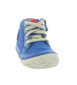 pre marche du 16 au 23 - - bebe garcon - Toile - Bleu - Kickers