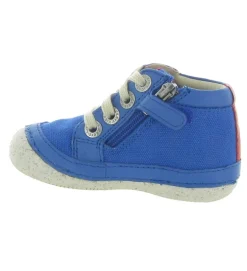 pre marche du 16 au 23 - - bebe garcon - Toile - Bleu - Kickers