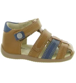 pre marche du 16 au 23 - - bebe garcon - Toile - Marron - Kickers