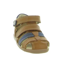 pre marche du 16 au 23 - - bebe garcon - Toile - Marron - Kickers