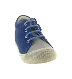 pre marche du 16 au 23 - Semelle souple - bebe garcon - Cuir - Bleu - Naturino