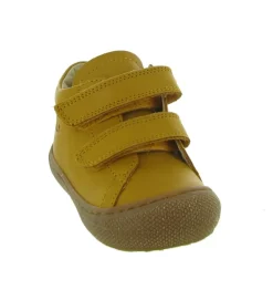 pre marche du 16 au 23 - Semelle souple - bebe garcon - Cuir - Jaune - Naturino