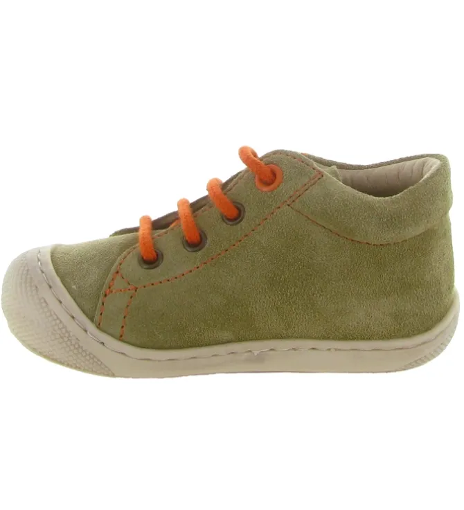 pre marche du 16 au 23 - Semelle souple - bebe garcon - Cuir - Camel - Naturino