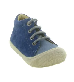 pre marche du 16 au 23 - Semelle souple - bebe garcon - Cuir - Bleu Marine - Naturino