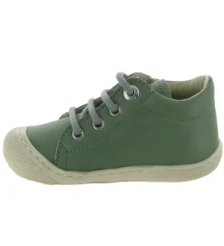pre marche du 16 au 23 - Semelle souple - bebe garcon - Cuir - Vert - Naturino