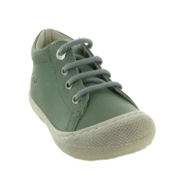 pre marche du 16 au 23 - Semelle souple - bebe garcon - Cuir - Vert - Naturino