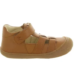 pre marche du 16 au 23 - Semelle souple - bebe garcon - Cuir - Marron - Naturino
