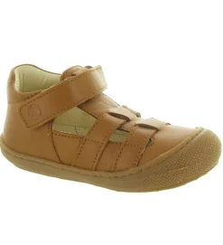 pre marche du 16 au 23 - Semelle souple - bebe garcon - Cuir - Marron - Naturino