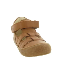 pre marche du 16 au 23 - Semelle souple - bebe garcon - Cuir - Marron - Naturino