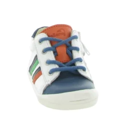 pre marche du 16 au 23 - Semelle souple - bebe garcon - Cuir - Blanc - Bellamy