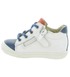 pre marche du 16 au 23 - Semelle souple - bebe garcon - Cuir - Blanc - Bellamy