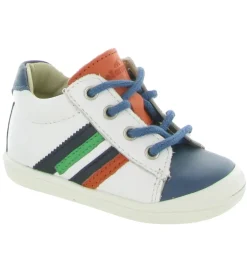 pre marche du 16 au 23 - Semelle souple - bebe garcon - Cuir - Blanc - Bellamy
