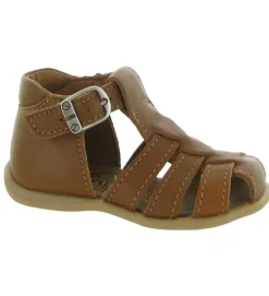 pre marche du 16 au 23 - Semelle souple - bebe garcon - Cuir - Marron - Bellamy