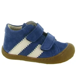 pre marche du 16 au 23 - Semelle souple - bebe garcon - Cuir - Bleu - Naturino